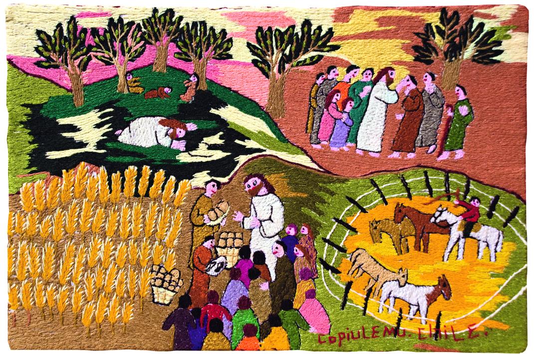 Titelbild zum Weltgebetstag 2011, Norma Ulloa / Las Bordadoras de Copiulemu, © Weltgebetstag der Frauen – Deutsches Komitee e.V. Titelbild zum Weltgebetstag 2011, Norma Ulloa / Las Bordadoras de Copiulemu, © Weltgebetstag der Frauen – Deutsches Komitee e.V.